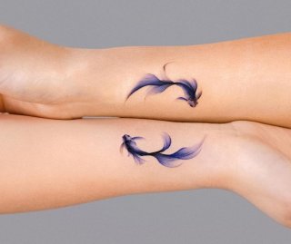 Tatouage carpe koi : une signification entre force, persévérance et chance