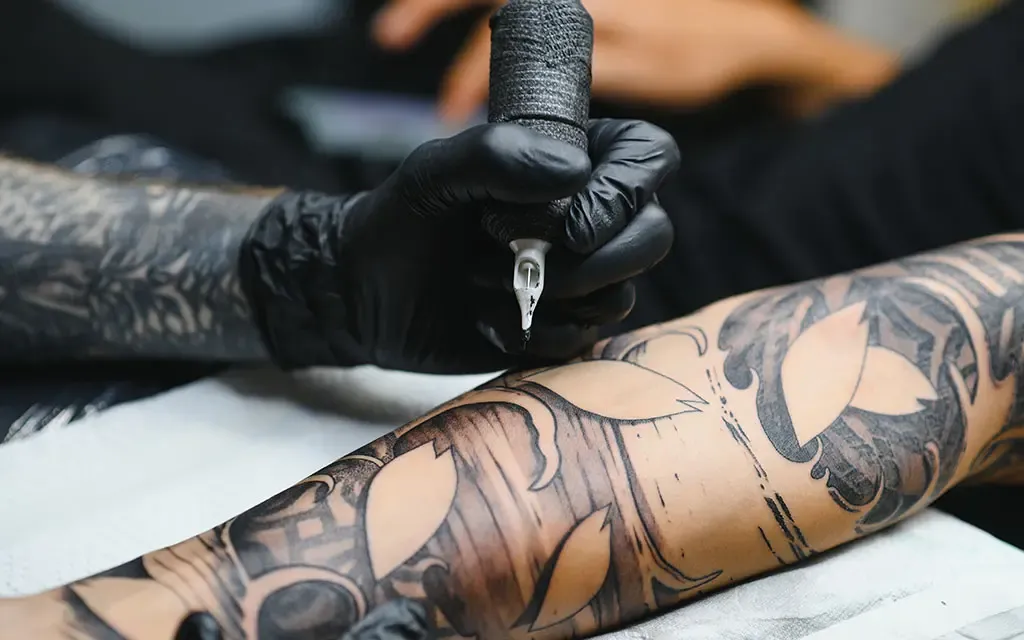 Composition d’un tatouage à Metz - Luxembourg